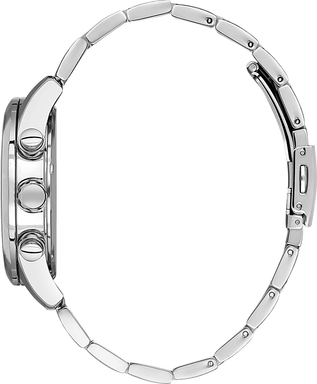 DK Gents Silver plated with Black face Chronograph DK.1.13637-2