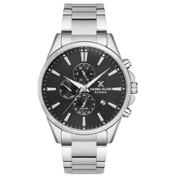 Daniel Klein Silver Wrist Watch