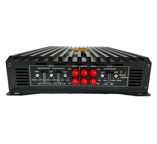 Bass Masters 4 Channel Amplifier