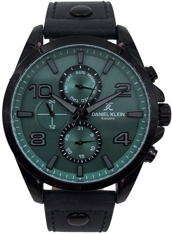 DK Gents balck and green