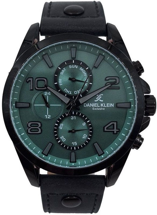 DK Gents balck and green